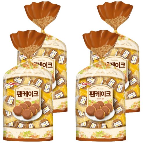 청우식품 팬케이크, 4개, 400g