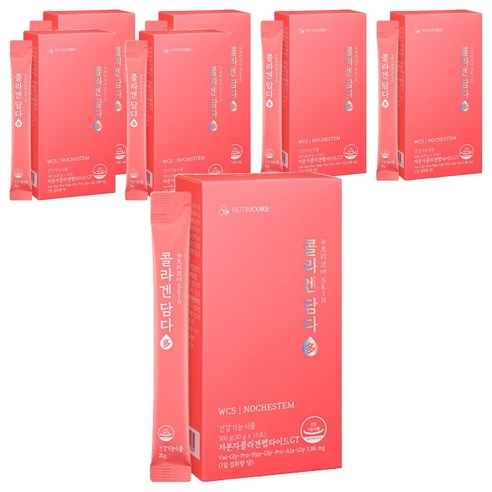 뉴트리코어 콜라겐담다, 300g, 7개