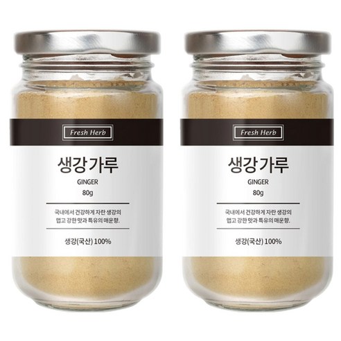 신선약초 생강가루, 80g, 2개