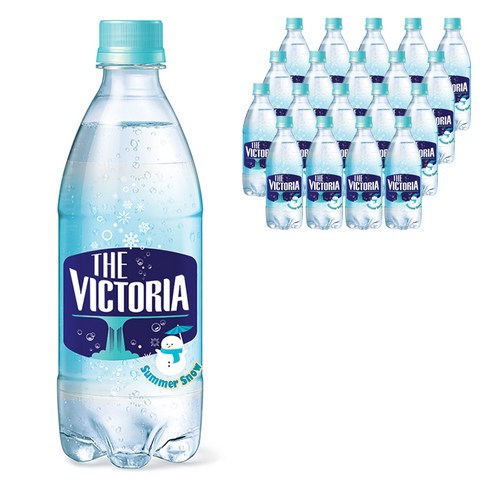 웅진더빅토리아 썸머스노우 탄산음료, 500ml, 20개
