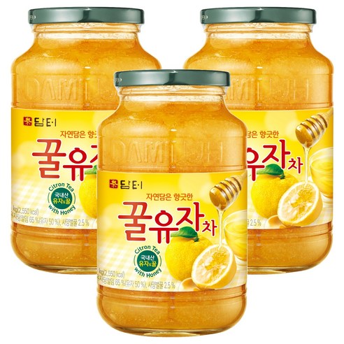 담터 꿀유자차