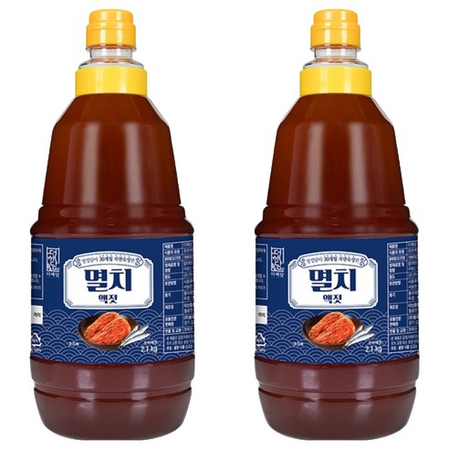 더해담 멸치 액젓, 2.1kg, 2개