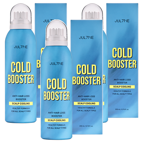 줄라이미 콜드부스터 스파클링 두피 에센스, 200ml, 3개