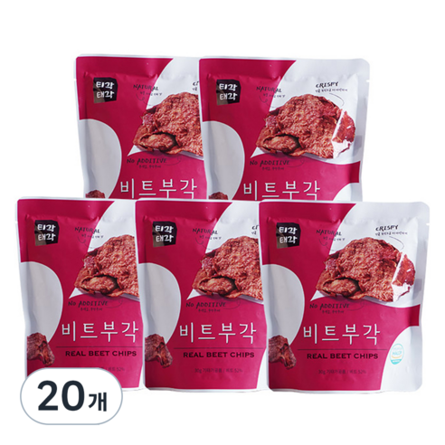 티각태각 비트부각, 30g, 20개