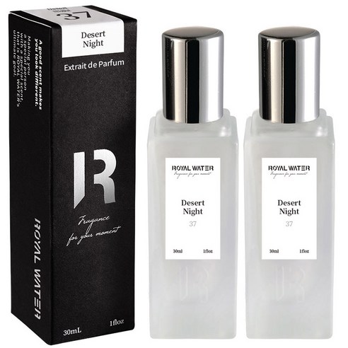 로얄워터 데저트 나잇 엑스트레 드 퍼퓸, 30ml, 2개