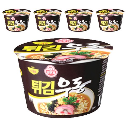 오뚜기 튀김우동 110g, 5개