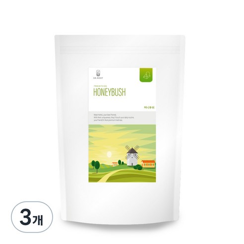 닥터루트 허니부쉬차 삼각티백, 1.2g, 100개입, 3개