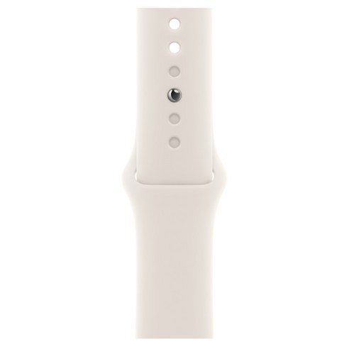 Apple 스마트워치 스포츠 밴드, 스타라이트, 42mm, S/M, 1개