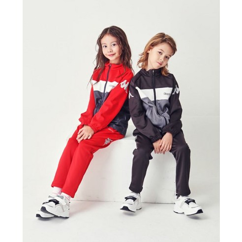 Kappa Kids  兒童服裝  凸起  拉鍊外套  KKCK550UP  Diane