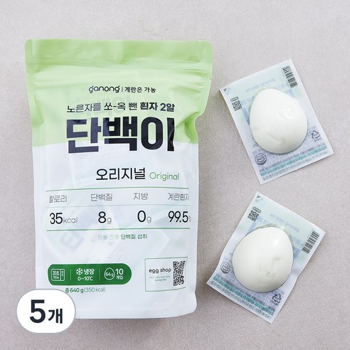 가농 단백이 오리지널 10개입, 640g, 5개