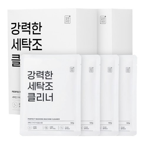 깔끔대장 강력한 세탁조 클리너 4개입, 640g, 2세트