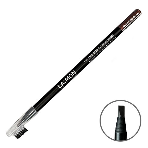 섬세한 눈썹, 완벽한 인상을 완성하는 라몽 래쉬몬스터 밀라노 아이브로우 펜슬 밀라노펜슬