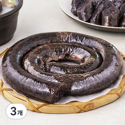 농협식품 명가 찰순대, 1kg, 3개