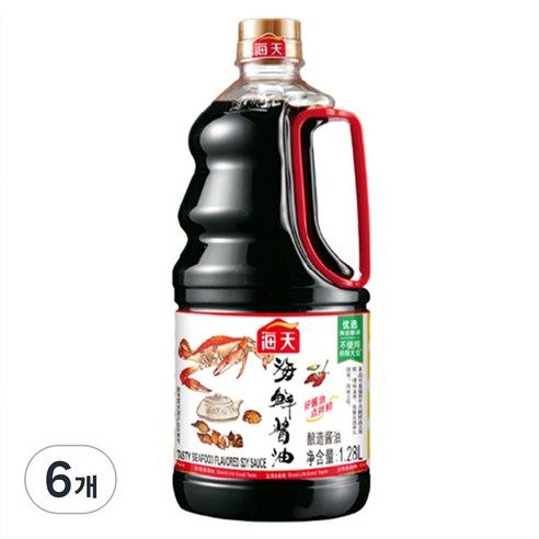 해천 해선간장, 1.28L, 6개