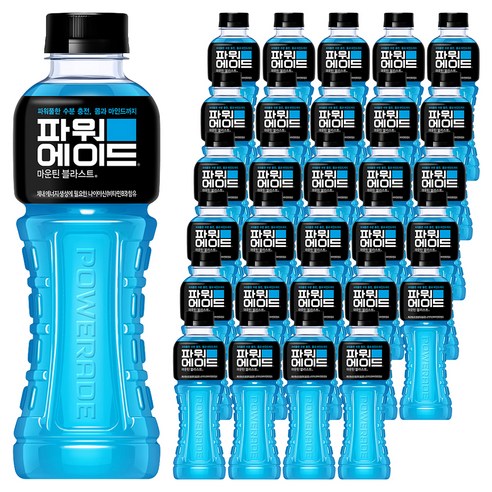 파워에이드 마운틴 블라스트, 600ml, 80개