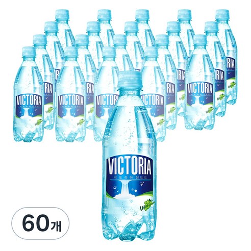 웅진 빅토리아 청포도 스파클링 음료, 500ml, 60개