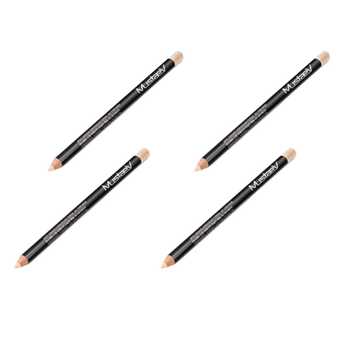 머스테브 스팟 이레이저 컨실러 펜슬 2.5g, 01호 퓨어베이지, 4개