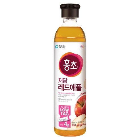 홍초 레드애플 저당, 900ml, 1개