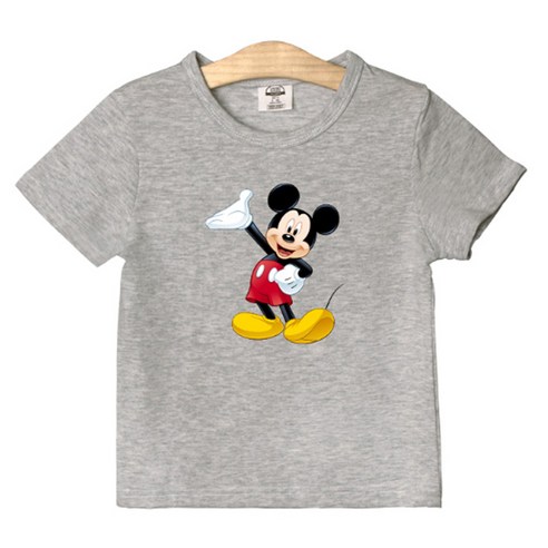 뉴욕꼬맹이 아동용 미키마우스 반팔 소프트 티셔츠 G006