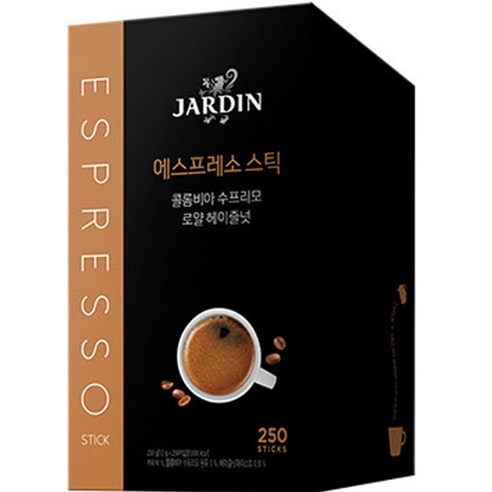 쟈뎅 로얄 헤이즐넛 콜롬비아 수프리모 커피, 250개입, 1개