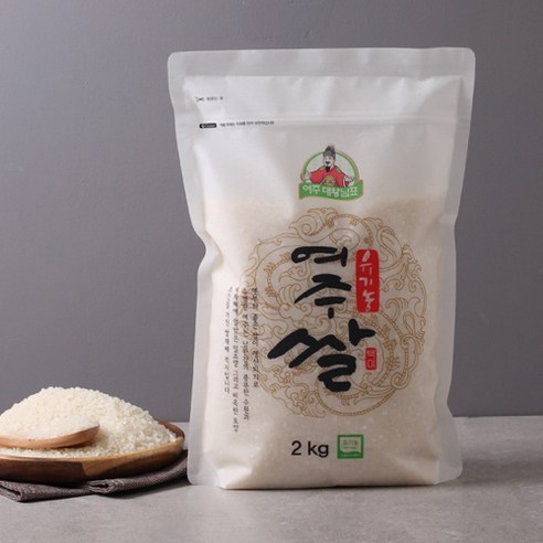 대왕님표 유기농 여주쌀, 2kg, 1개