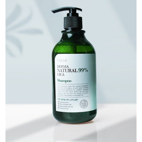 민감한 두피, 비바스 더마 시카 샴푸로 순하게 진정시키세요!