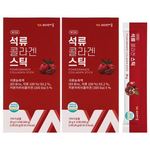 비타민마을 석류 콜라겐 스틱, 20g, 30개