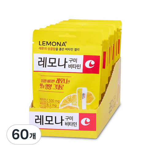 레모나 구미 비타민, 43g, 60개