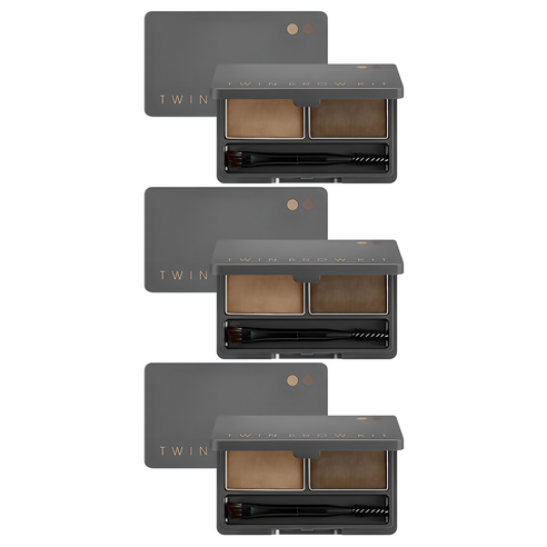 미샤 트윈 브로우 키트 4.4g, 2호 그레이브라운, 3개