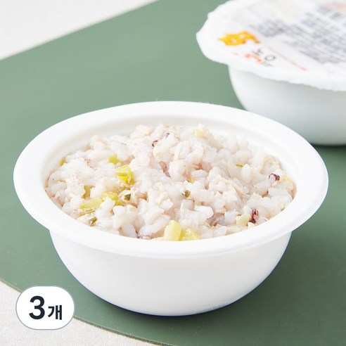 짱죽 후기 11개월부터 이유식 치킨애호박진밥, 200g, 3개, 혼합맛(치킨/애호박)