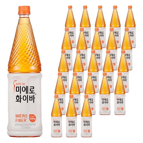 미에로화이바 PET, 1.2L, 24개