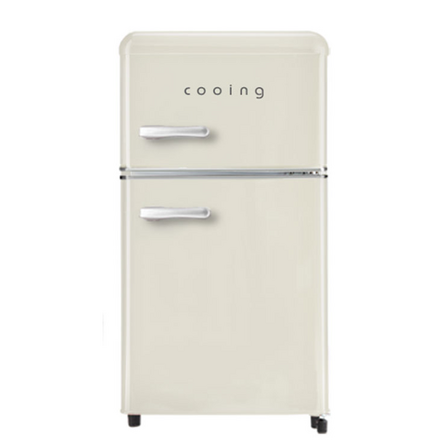 레트로와 현대성의 완벽한 조화: 쿠잉전자 레트로 일반형 냉장고