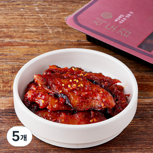 바다원 식도감 가문어조림, 100g, 5개