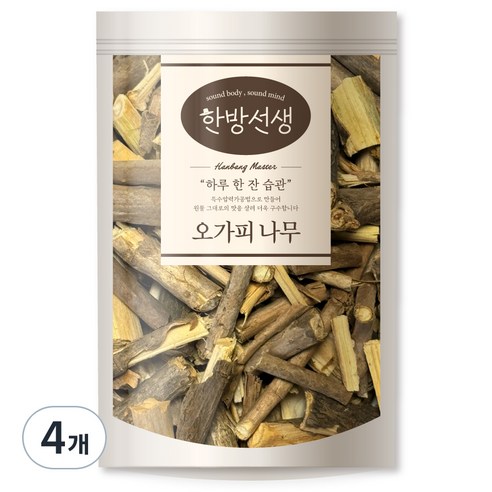 한방선생 오가피 나무, 600g, 4개