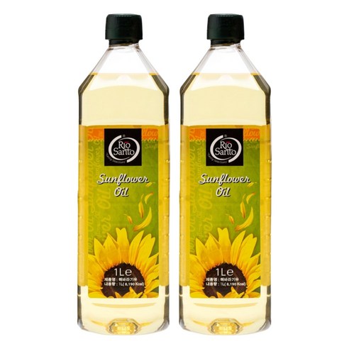 리오산토 해바라기유, 2개, 1L