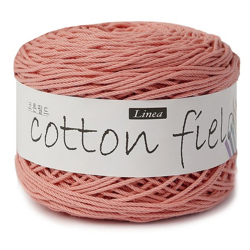 니뜨 코튼 필드 뜨개실 80g, 347 연핑크, 1개