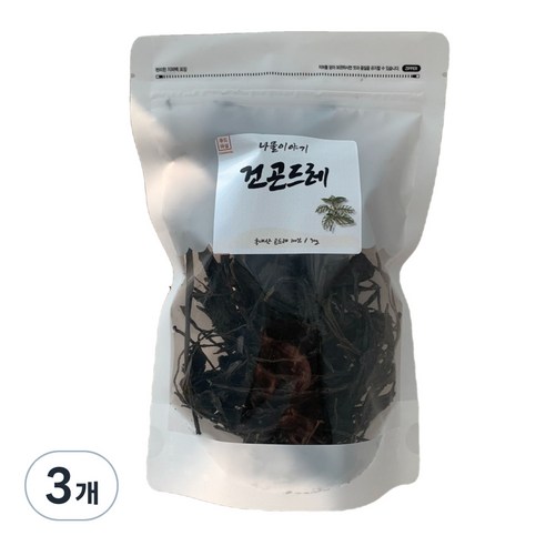 푸드마실 나물이야기 건곤드레, 30g, 3개