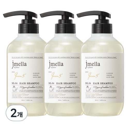 제이멜라 인 프랑스 퀸 5 헤어 샴푸, 6개, 500ml