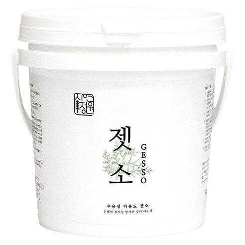 자연정원 젯소, 화이트, 1L, 1개