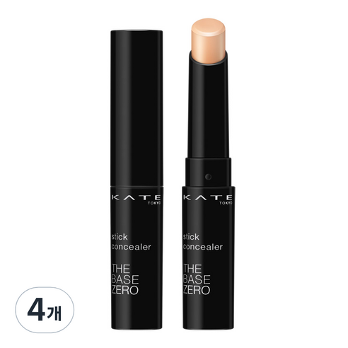 케이트 스틱 컨실러 A 3g, 1 내추럴 베이지, 4개