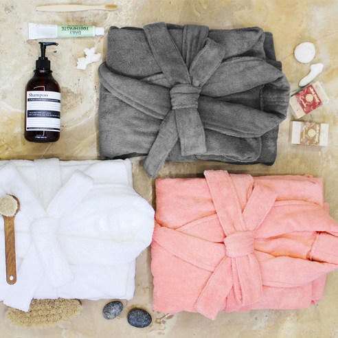 부드러운 포근함에 안기다: 소프트터치 30수 프리미엄 호텔 목욕가운