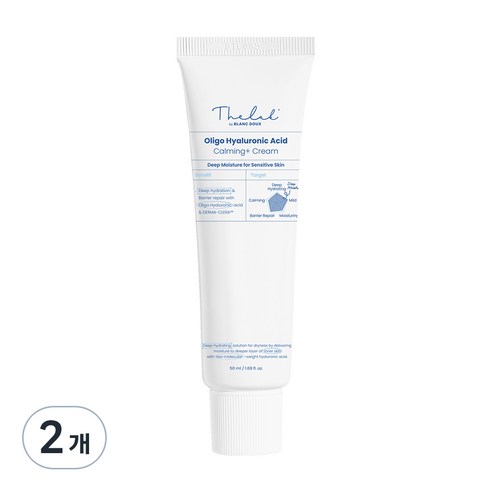 더랩바이블랑두 올리고 히알루론산 카밍+ 크림, 50ml, 2개