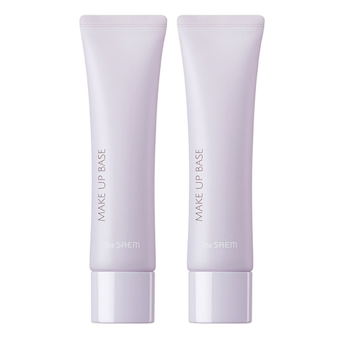 더샘 샘물 에어리 코튼 메이크업 베이스 30ml, 02 라벤더, 2개