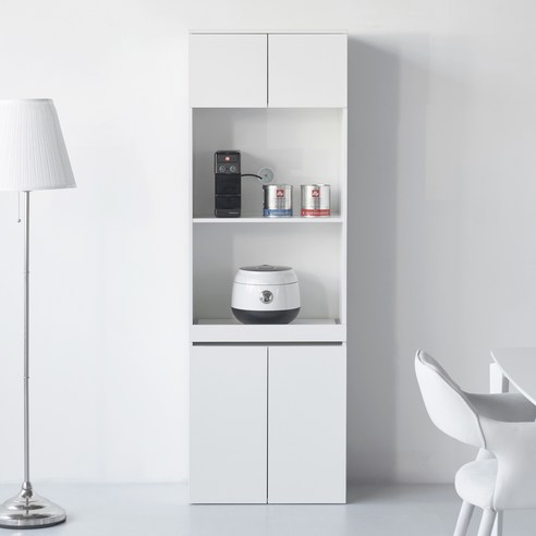 좁은 주방, 이제 답답함은 안녕! 숨겨진 공간까지 살리는 마법, 도모 오르딘 렌지수납장 렌지대600