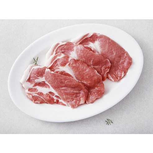 신선하고 부드러운 한돈 목살의 구이 진수