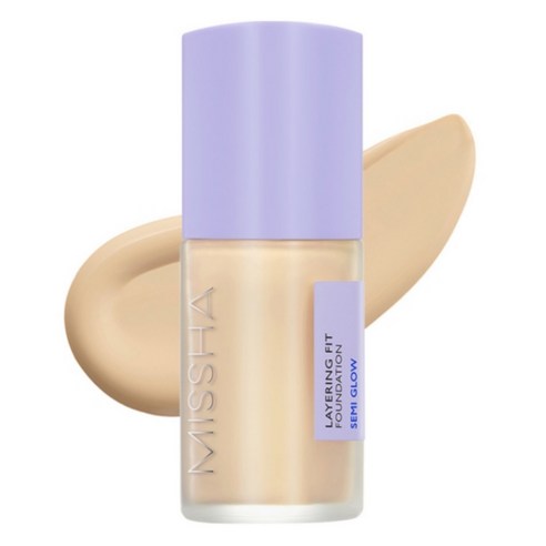 미샤 레이어링 핏 세미 글로우 파운데이션 35ml, 23호 샌드, 1개