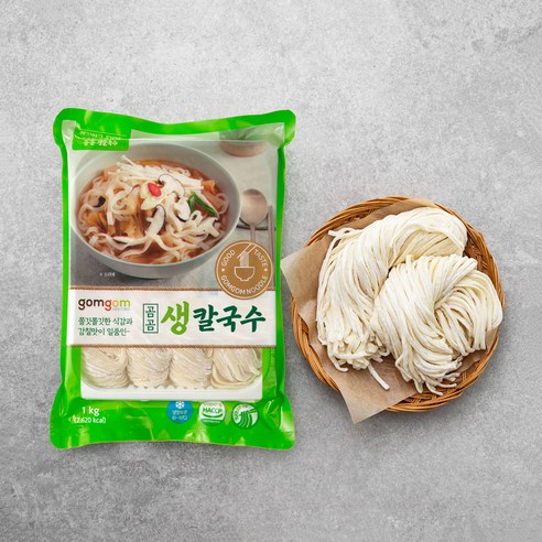 곰곰 생칼국수