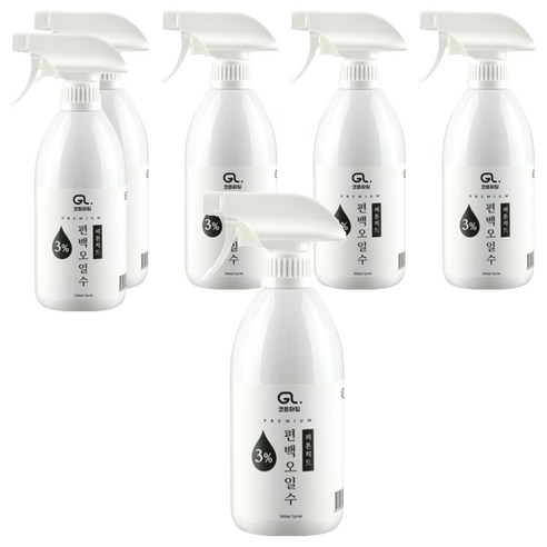 코튼하임 피톤치드 3% 편백오일수 본품, 500ml, 6개