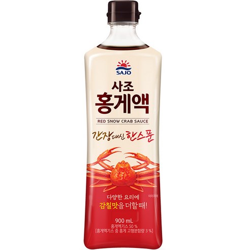 사조 홍게액, 900ml, 1개