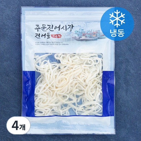 현복식품 백진미 오징어채 (냉동), 150g, 4개